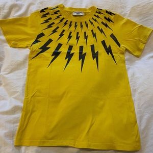 Neil Barret Teenage Kids, size small, yellow